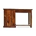 moonwooden Sheesham Wood Writing Study Table for Home and Office with Chair | Study Desk | Natural Honey Finish