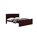 MoonWooden Sheesham Wood Bed Without Storage Wooden Double Bed Cot Bed Furniture for Bedroom Living Room Home|Nivaar Degine with Dark Honney (Model-2, King)