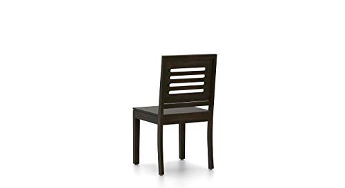 MoonWooden Sheesham Teak Wood Round Dining Table 4 Seater with Chairs Sets | Round Dining Table 4 Seater Wooden | Dining Table 4 Seater Set | Dining Room Sets Furniture | Wood Black